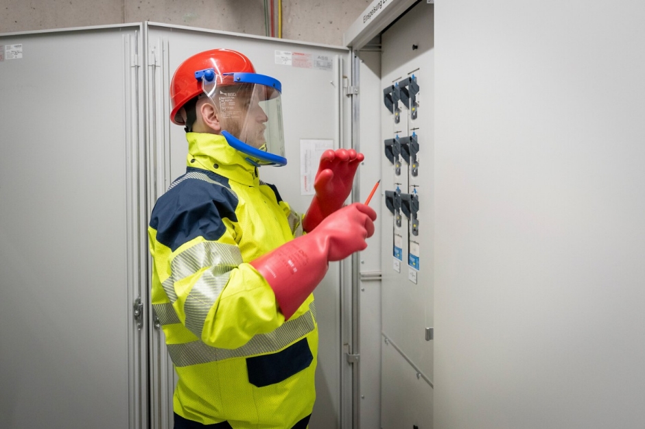 Marko Samardzic ist Elektrokontrolleur bei den St.Galler Stadtwerken.
